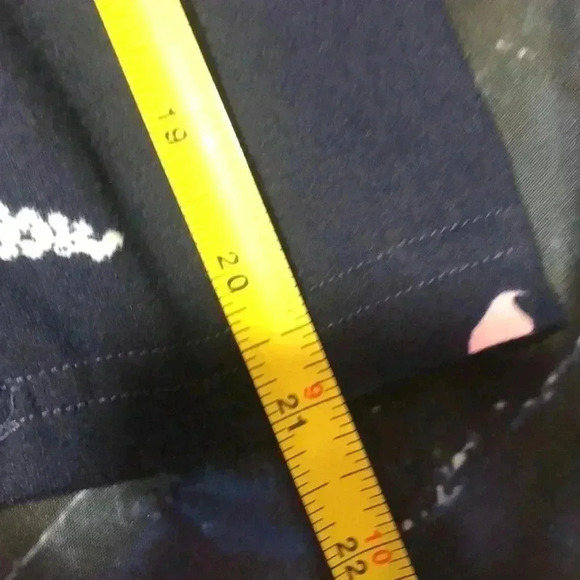 Serra size medium dress navy with floral print - Picture 5 of 10